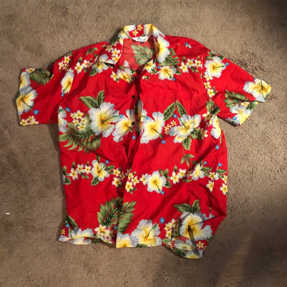 Alvish men’s size XL “Hawaiian” floral shirt